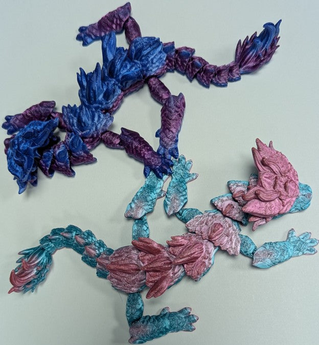 Game Habit Little Articulated Dragon Buddies - Various Colors | Odin's Place