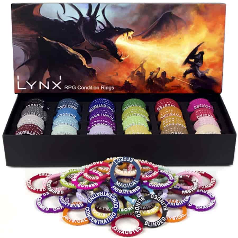 Lynx RPG Condition Rings and Markers Set | Odin's Place