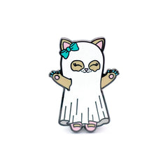 Ghost Kitty Enamel Pin | Odin's Place