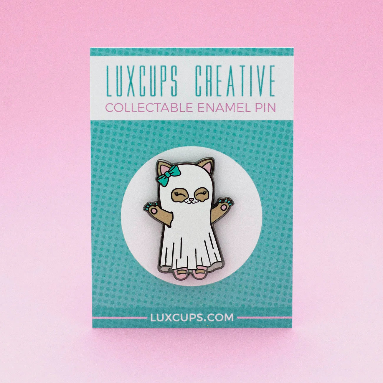 Ghost Kitty Enamel Pin | Odin's Place