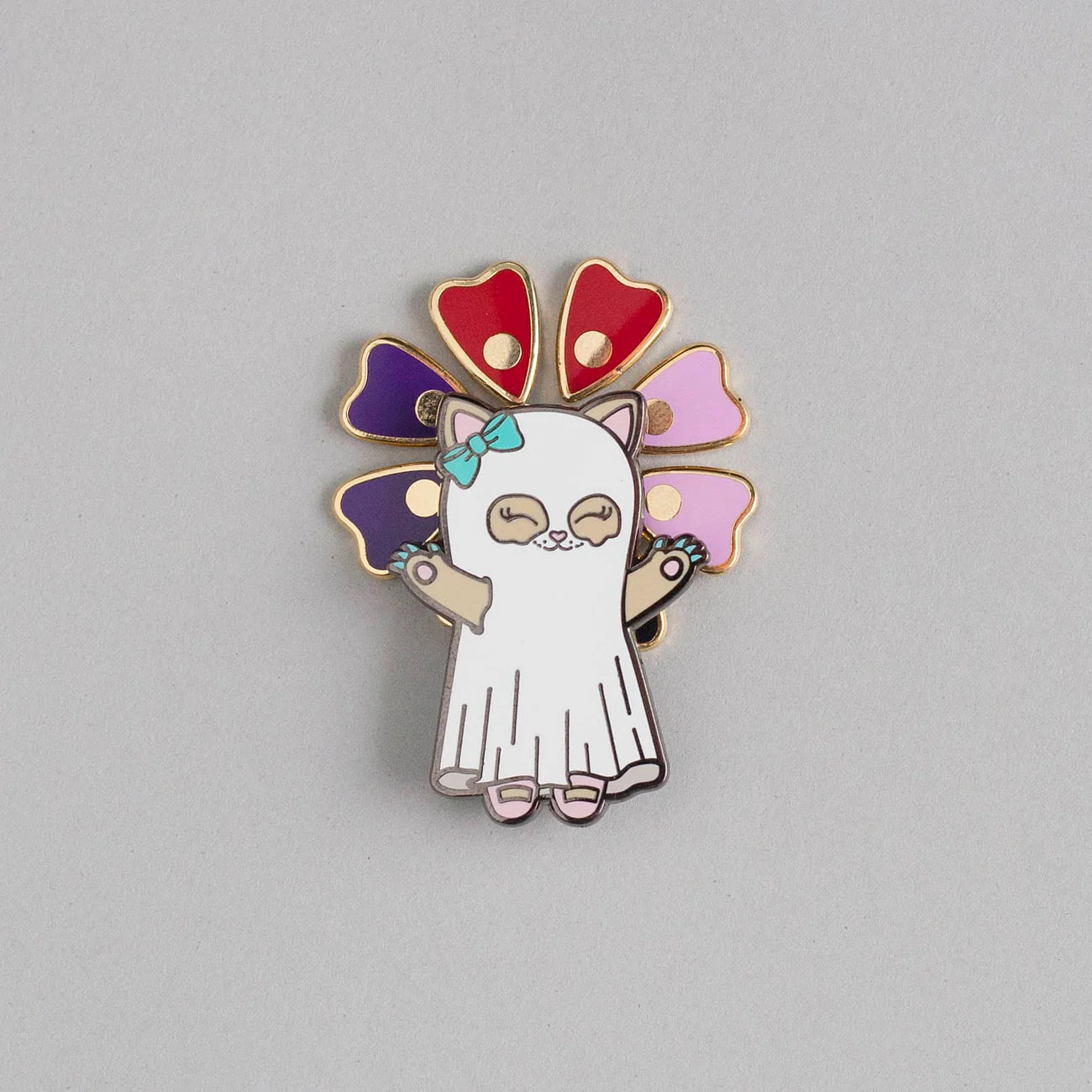 Ghost Kitty Enamel Pin | Odin's Place