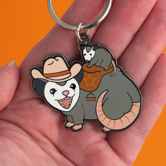 Possum Posse Keychain | Odin's Place