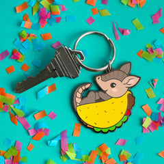 Tacodillo Keychain | Odin's Place