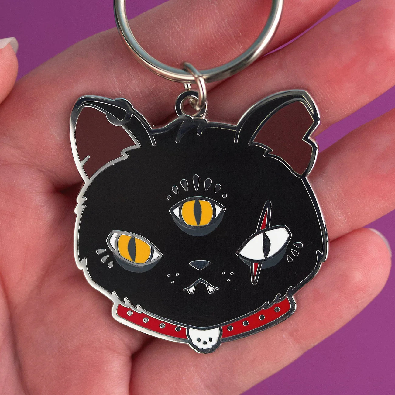 Gritty Kitty Keychain | Odin's Place