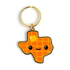 Texas Waffle Keychain | Odin's Place