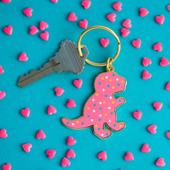 Dino Cookie Keychain | Odin's Place
