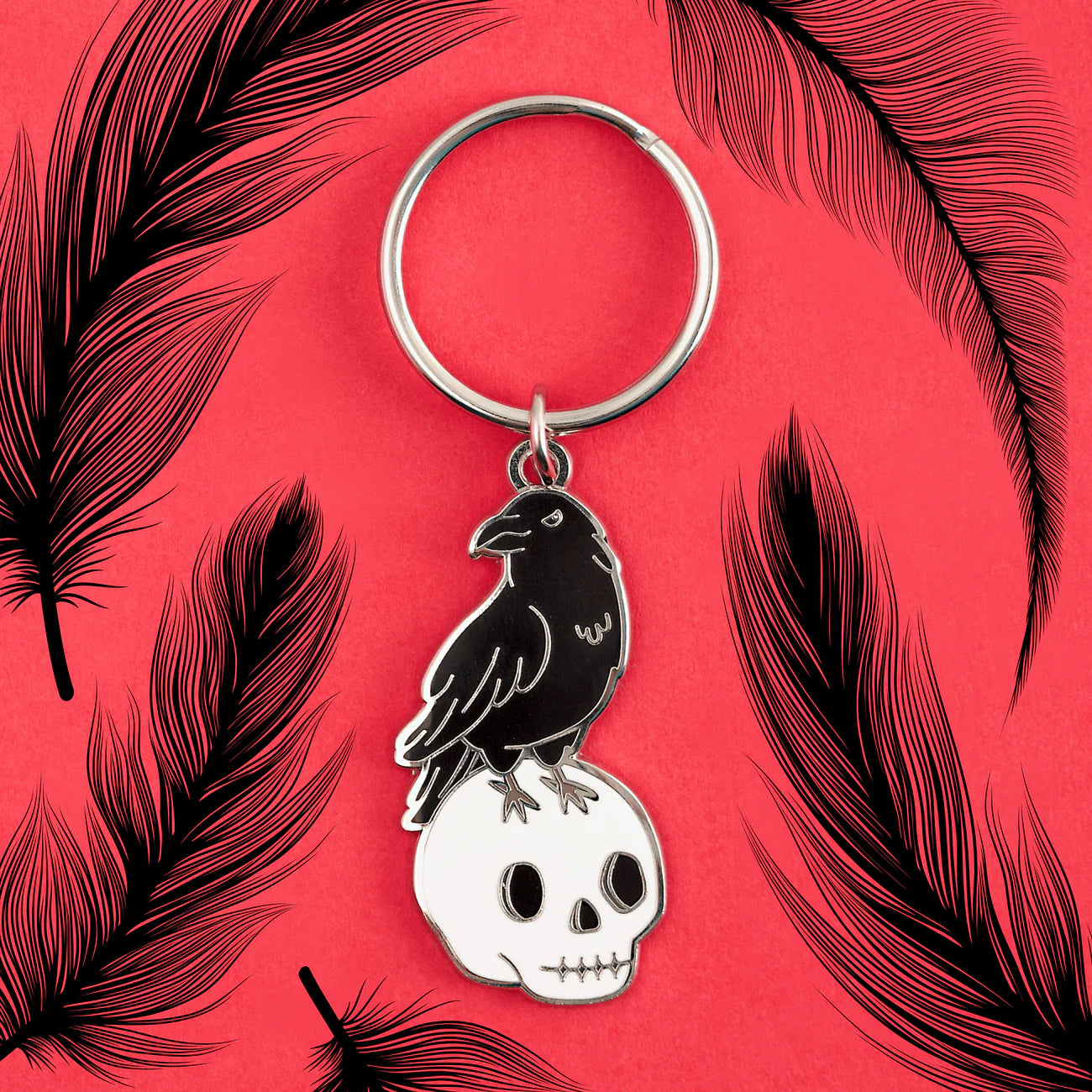 The Raven Keychain | Odin's Place