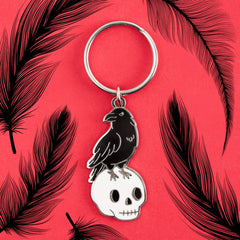 The Raven Keychain | Odin's Place
