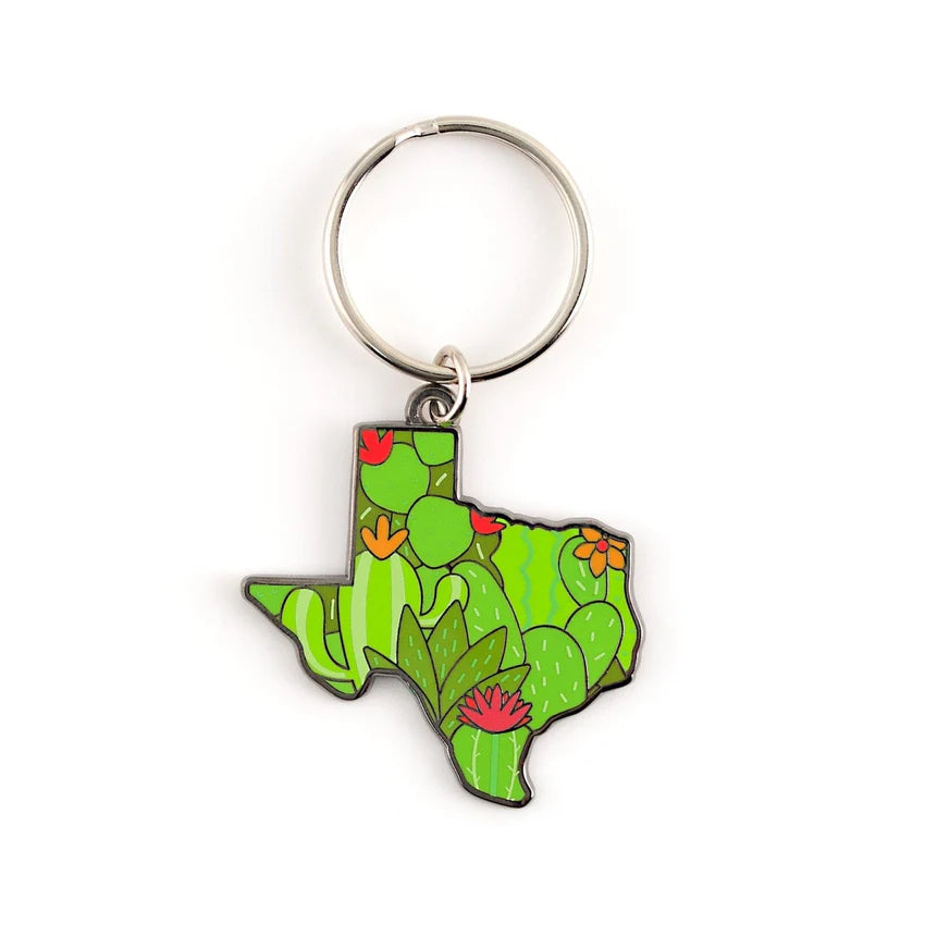 Texas Cacti Keychain | Odin's Place