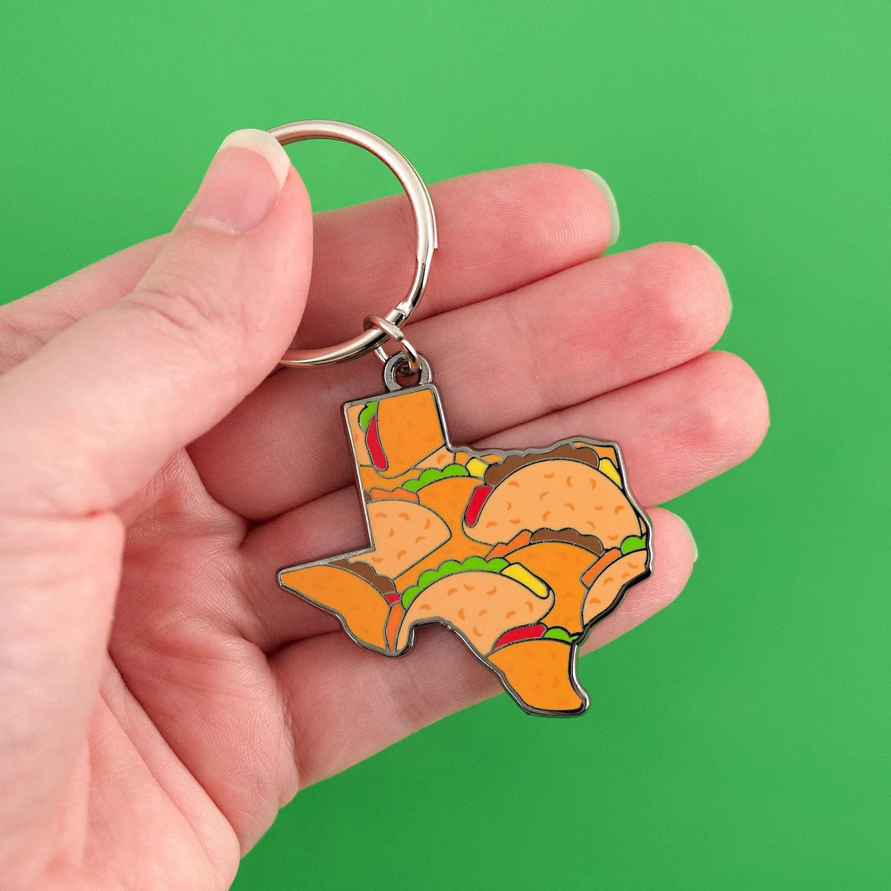 Texas Tacos Keychain | Odin's Place