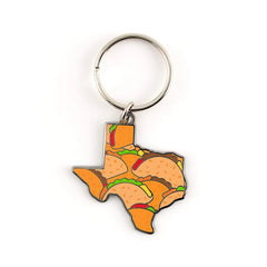 Texas Tacos Keychain | Odin's Place