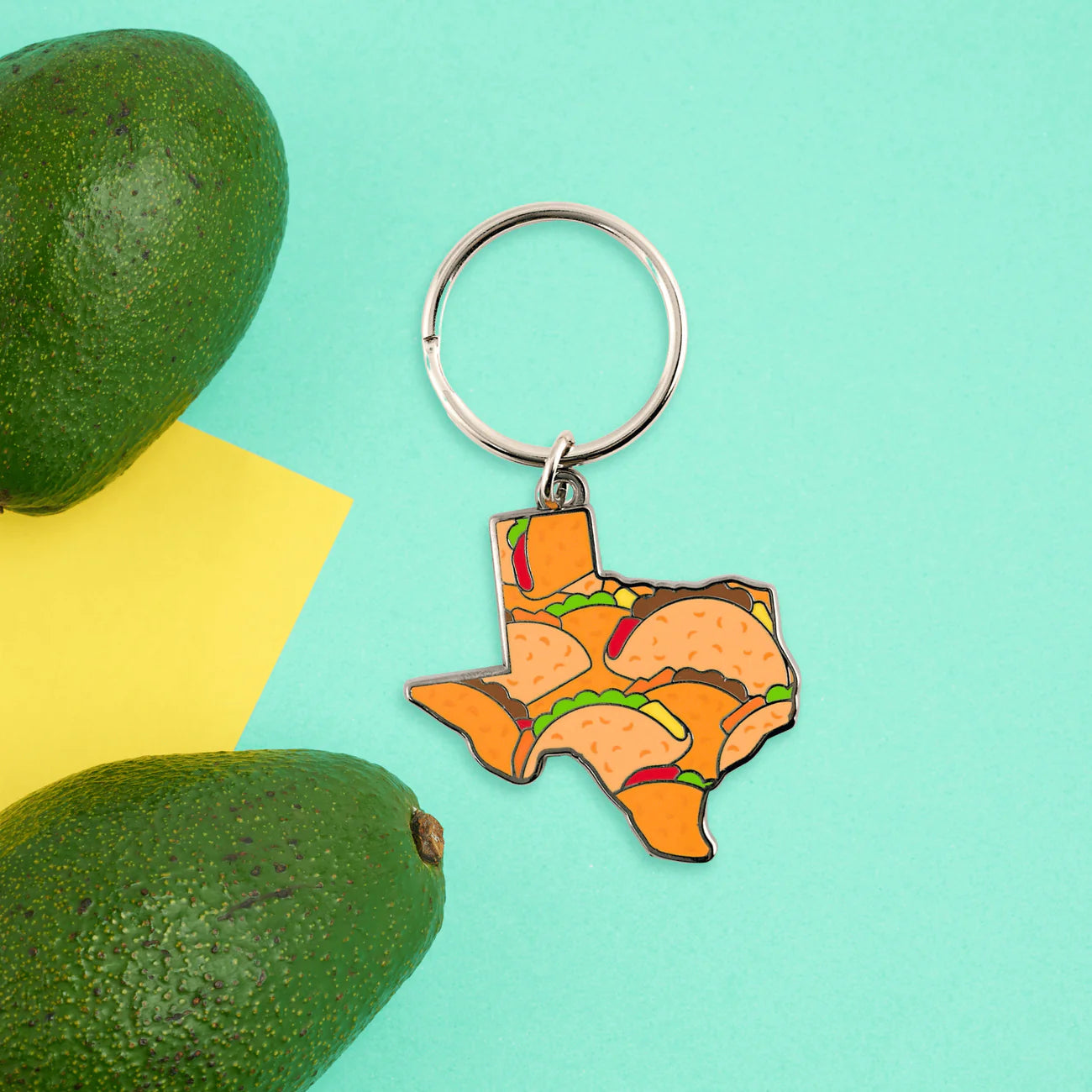Texas Tacos Keychain | Odin's Place