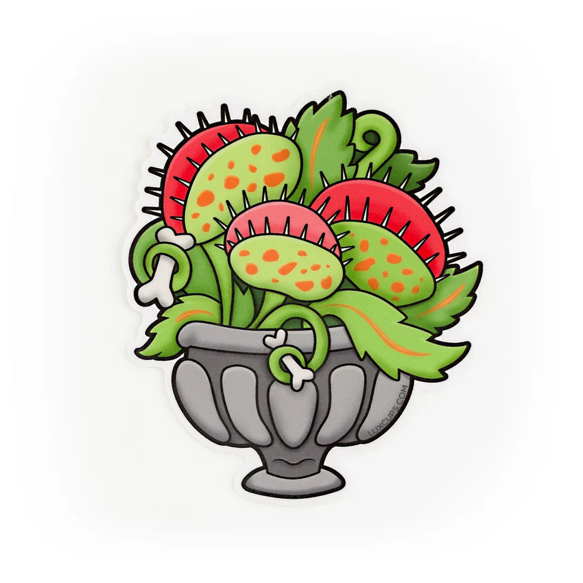 Venus Fly Trap Sticker | Odin's Place