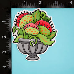 Venus Fly Trap Sticker | Odin's Place