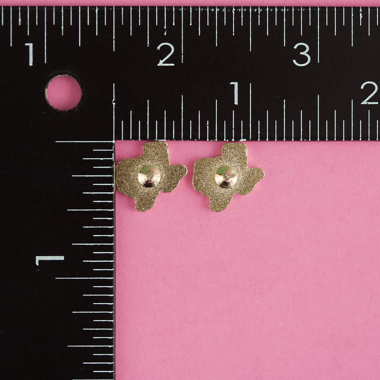 Texas Glitter Pink Earrings | Odin's Place