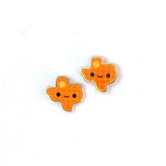 Texas Waffle Earrings | Odin's Place