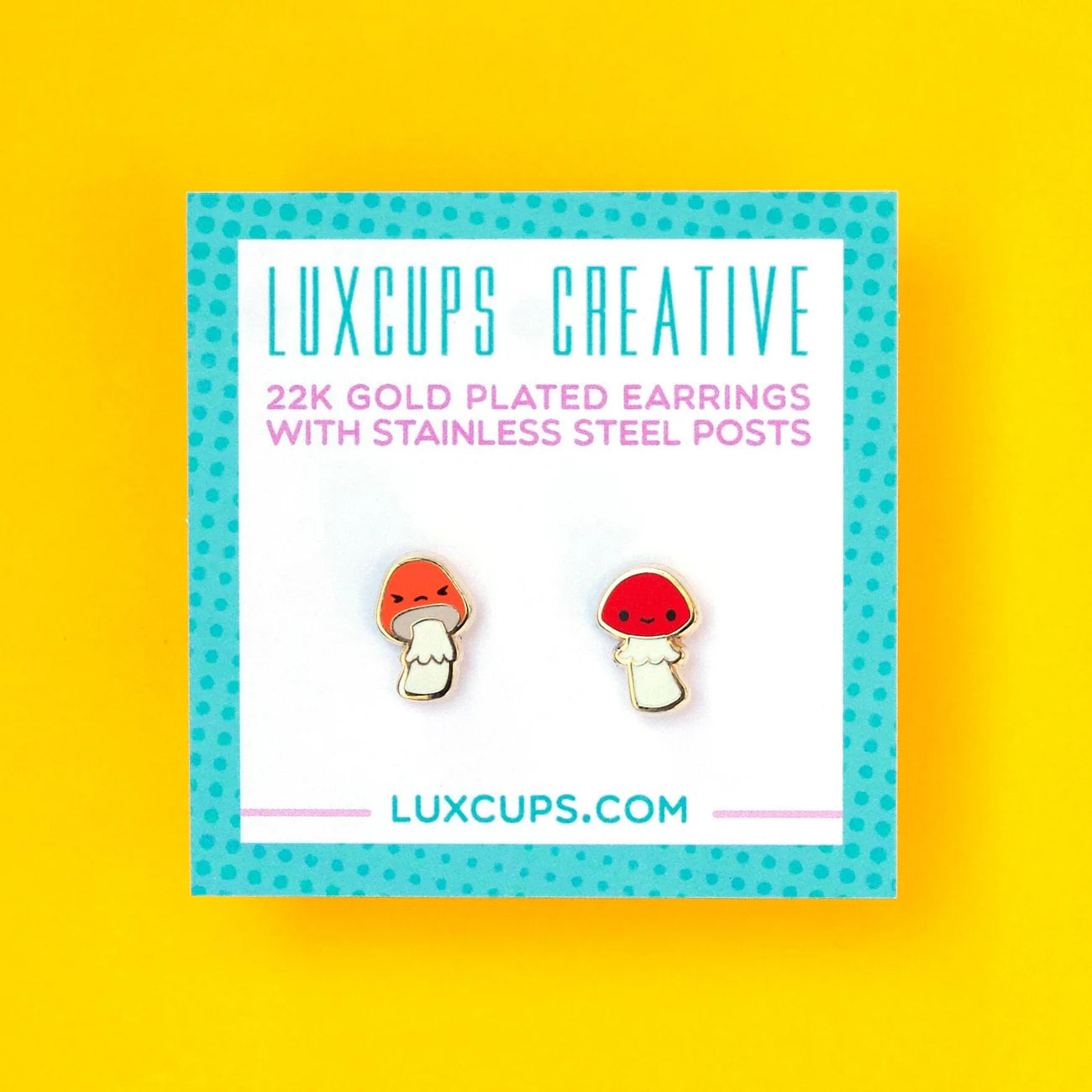 Mushroom Friend Earrings | Odin's Place