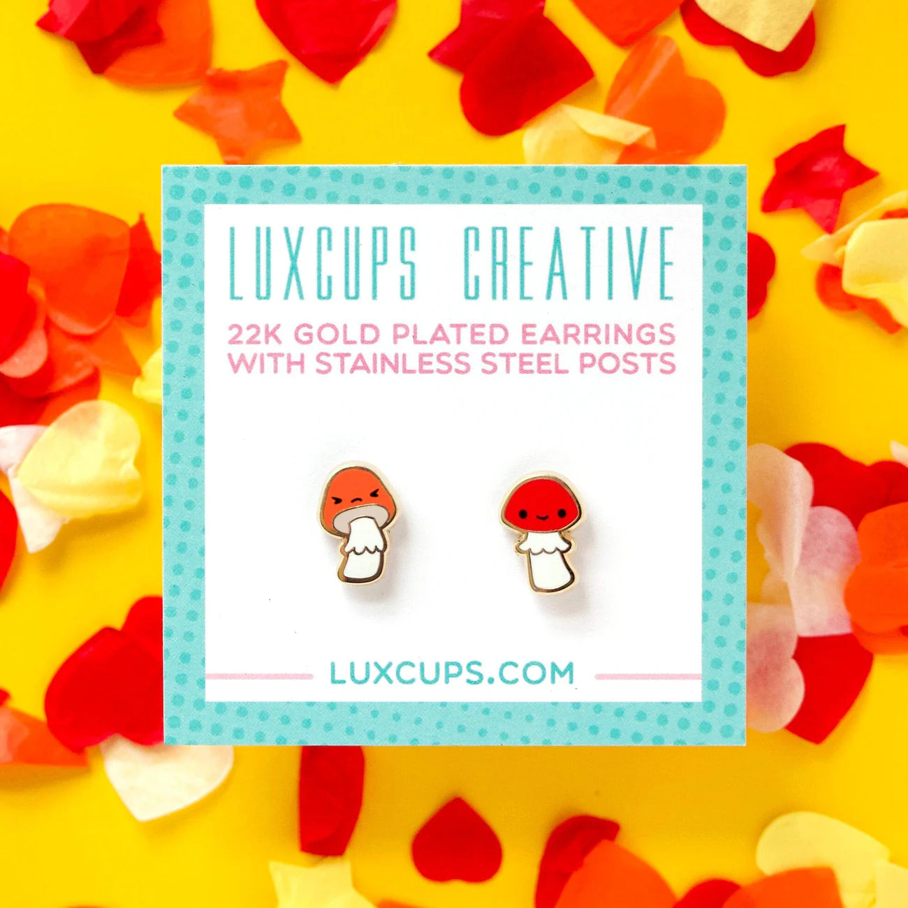 Mushroom Friend Earrings | Odin's Place