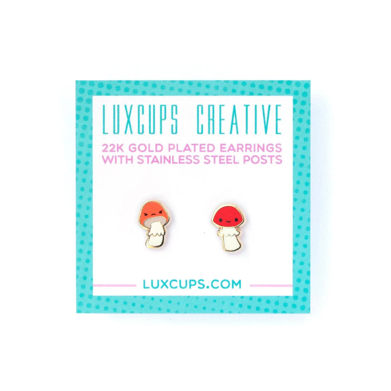 Mushroom Friend Earrings | Odin's Place