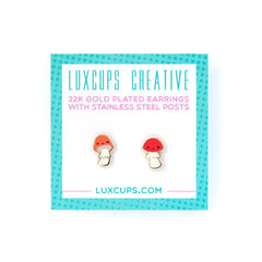 Mushroom Friend Earrings | Odin's Place