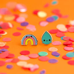 Rainbow Buds Earrings | Odin's Place