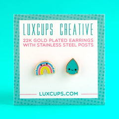 Rainbow Buds Earrings | Odin's Place