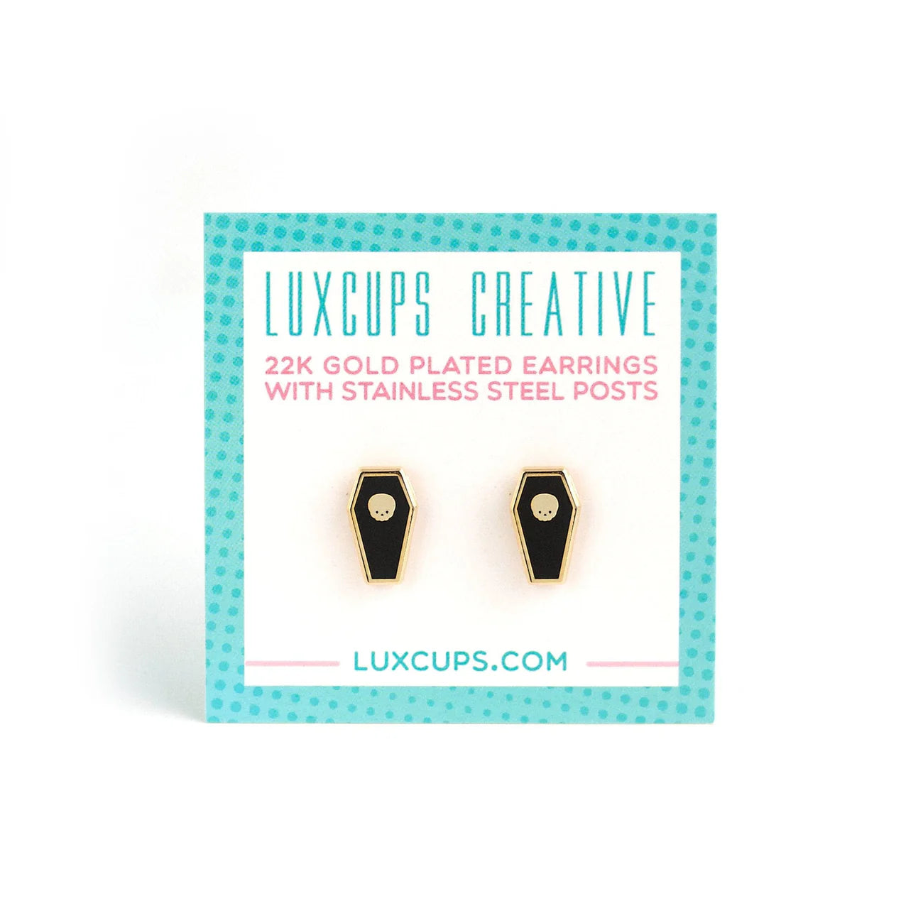 Coffin Earrings | Odin's Place