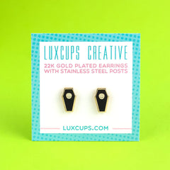 Coffin Earrings | Odin's Place