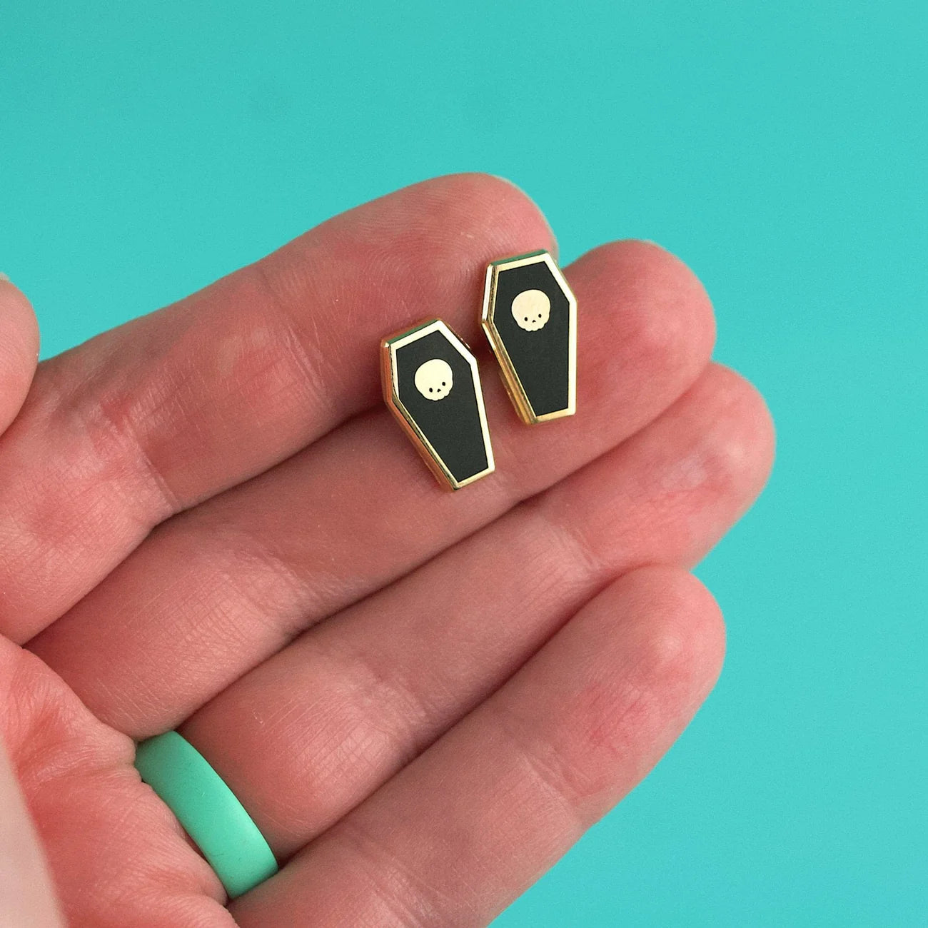 Coffin Earrings | Odin's Place
