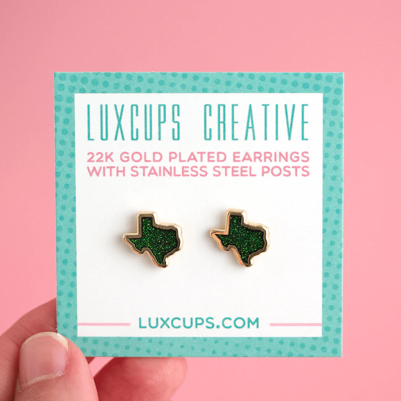 Texas Glitter Firefly Earrings | Odin's Place