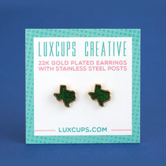 Texas Glitter Firefly Earrings | Odin's Place