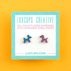 Balloon Dog Earrings | Odin's Place