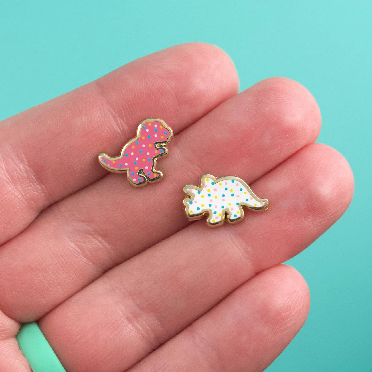 Dino Cookie Earrings | Odin's Place