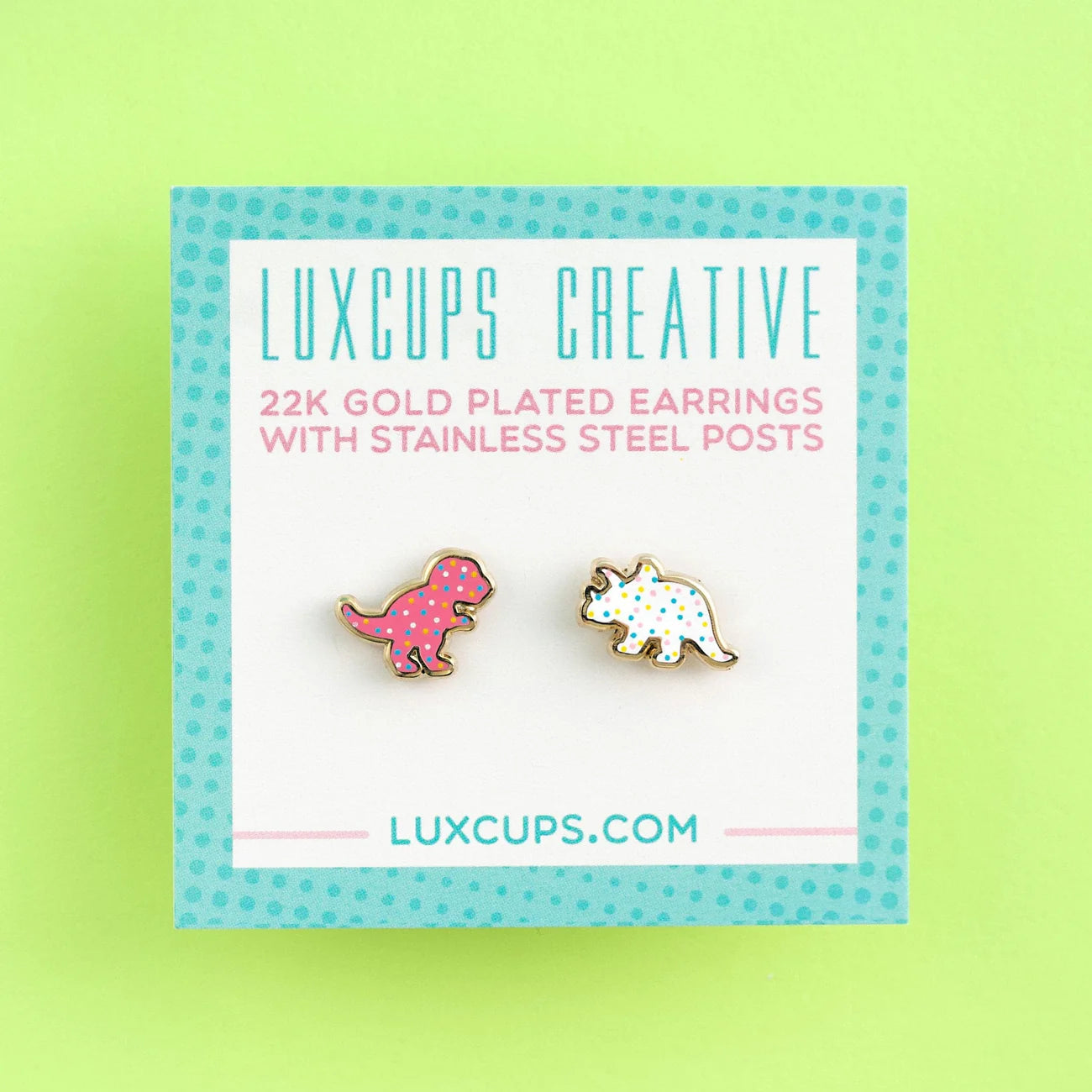 Dino Cookie Earrings | Odin's Place