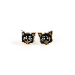 Black Cat Earrings | Odin's Place
