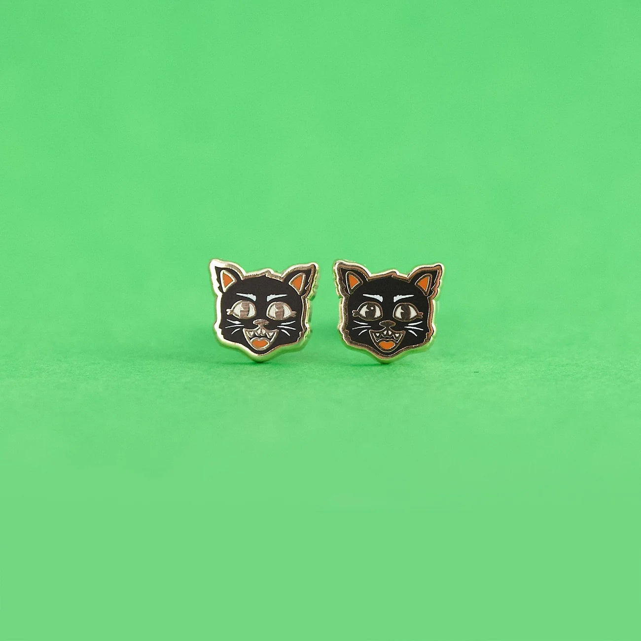 Black Cat Earrings | Odin's Place