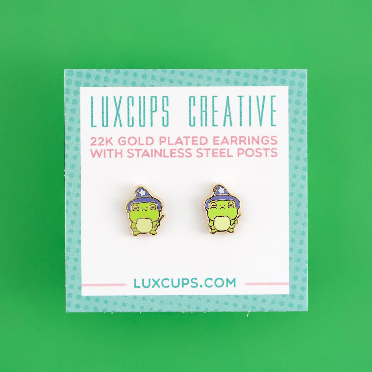 Frog Magic Earrings | Odin's Place