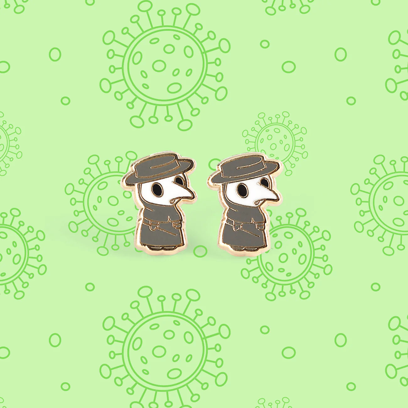 Plague Doctor Earrings | Odin's Place
