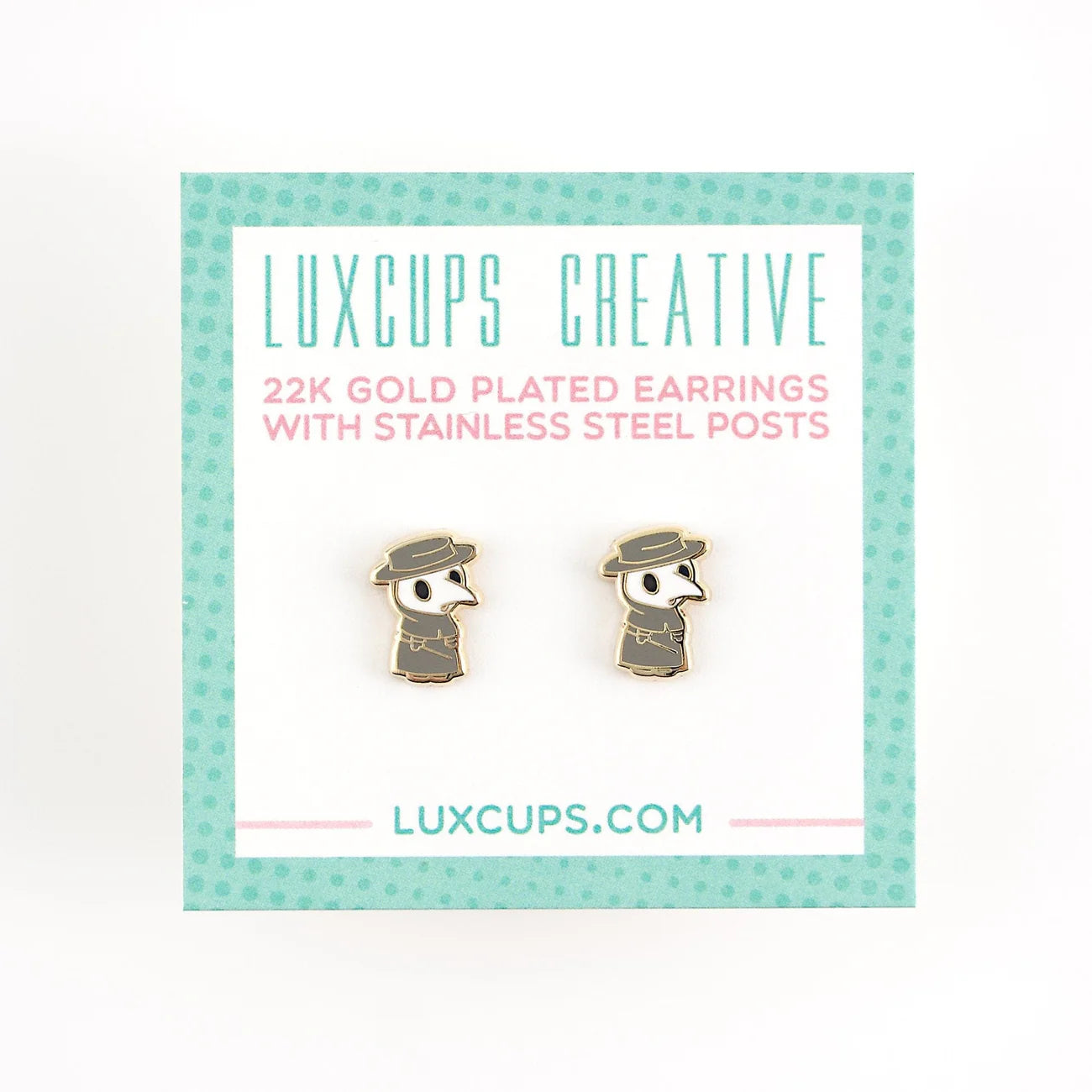 Plague Doctor Earrings | Odin's Place