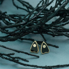Enamel Planchette Earrings | Odin's Place