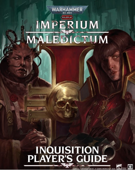 Warhammer 40K RPG: Imperium Maledictum - Inquisition Player's Guide (Hardcover) | Odin's Place