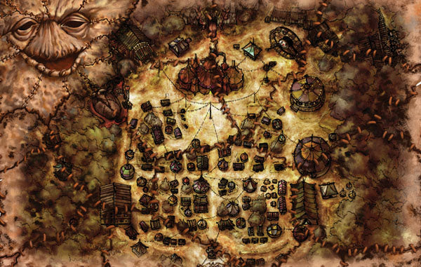 Heckna (5E): Fabric Maphew World Map | Odin's Place