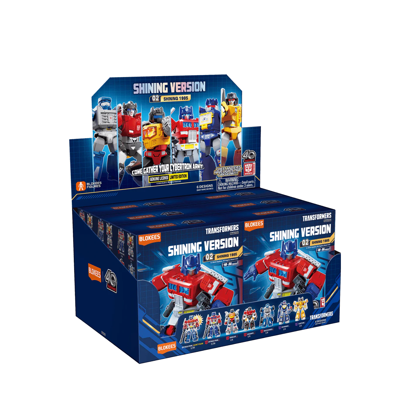 Blokees: Transformers - 4" Shining Version 02  Shining 1985 Blind Box | Odin's Place