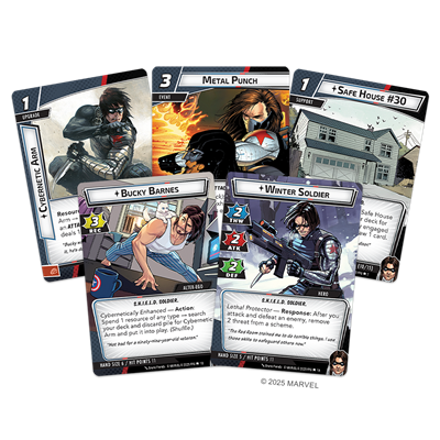 Marvel Champions LCG: Winter Soldier Hero Pack Expansion | Odin's Place