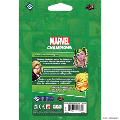 Marvel Champions LCG: Trickster Takeover Scenario Pack | Odin's Place