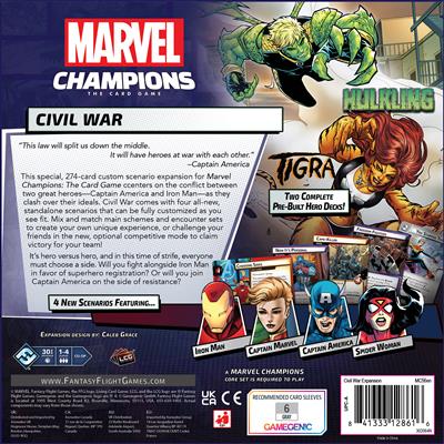 Marvel Champions TCG: Civil War Expansion | Odin's Place