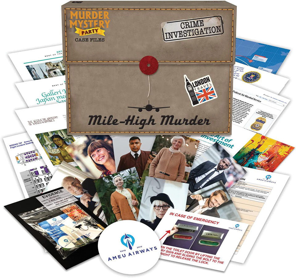 Murder Mystery Party: Case Files - Mile High Murder | Odin's Place