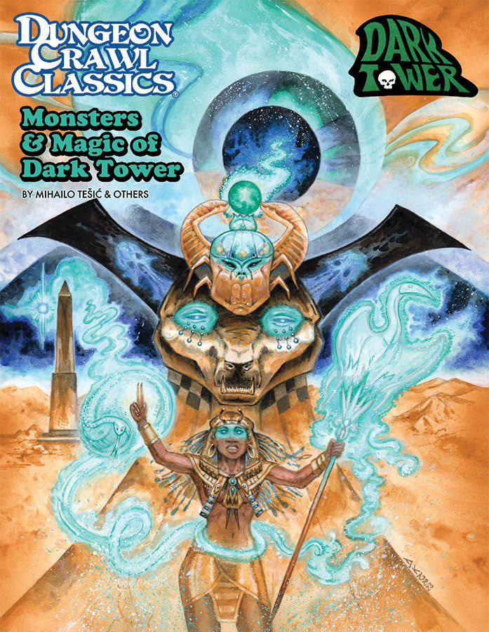 Dungeon Crawl Classics RPG: Dark Tower Monsters and Magic of Dark Tower | Odin's Place