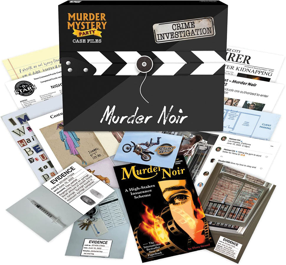 Murder Mystery Party: Case Files - Murder Noir | Odin's Place