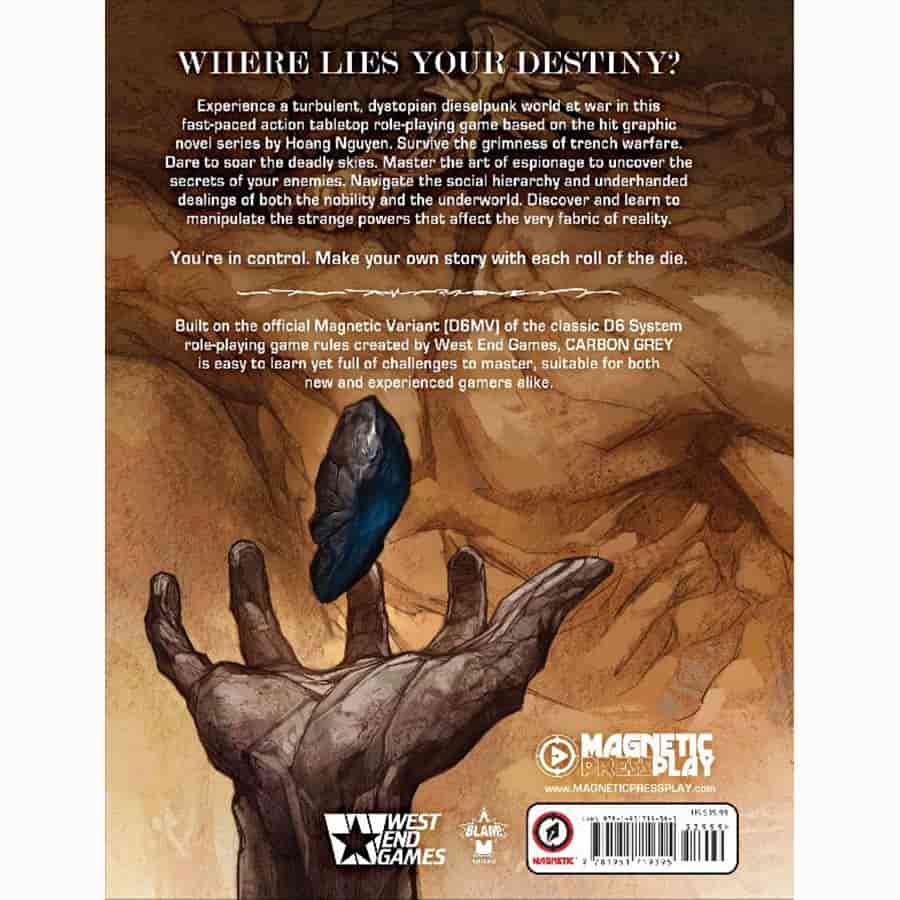 Carbon Grey RPG: Core Rulebook | Odin's Place